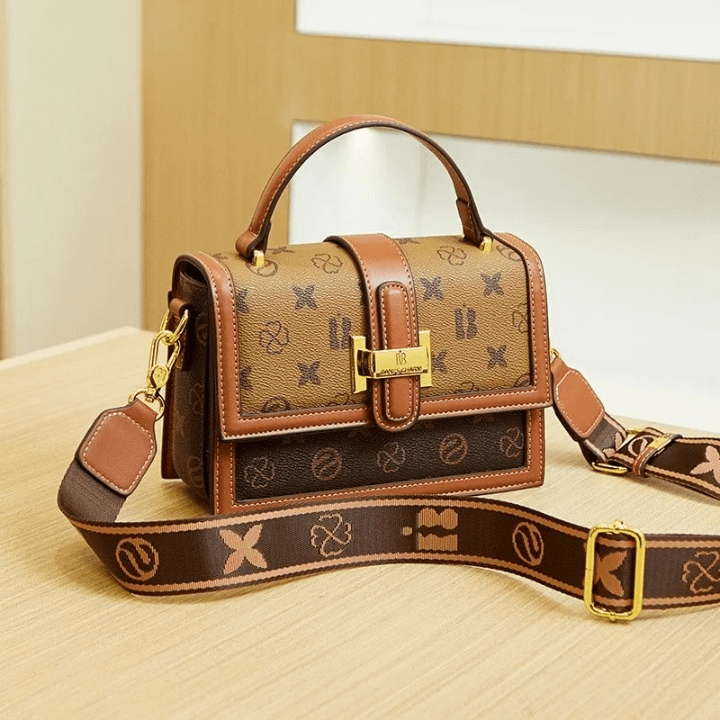 Bolsa de Luxo em Couro Genuíno Juliette