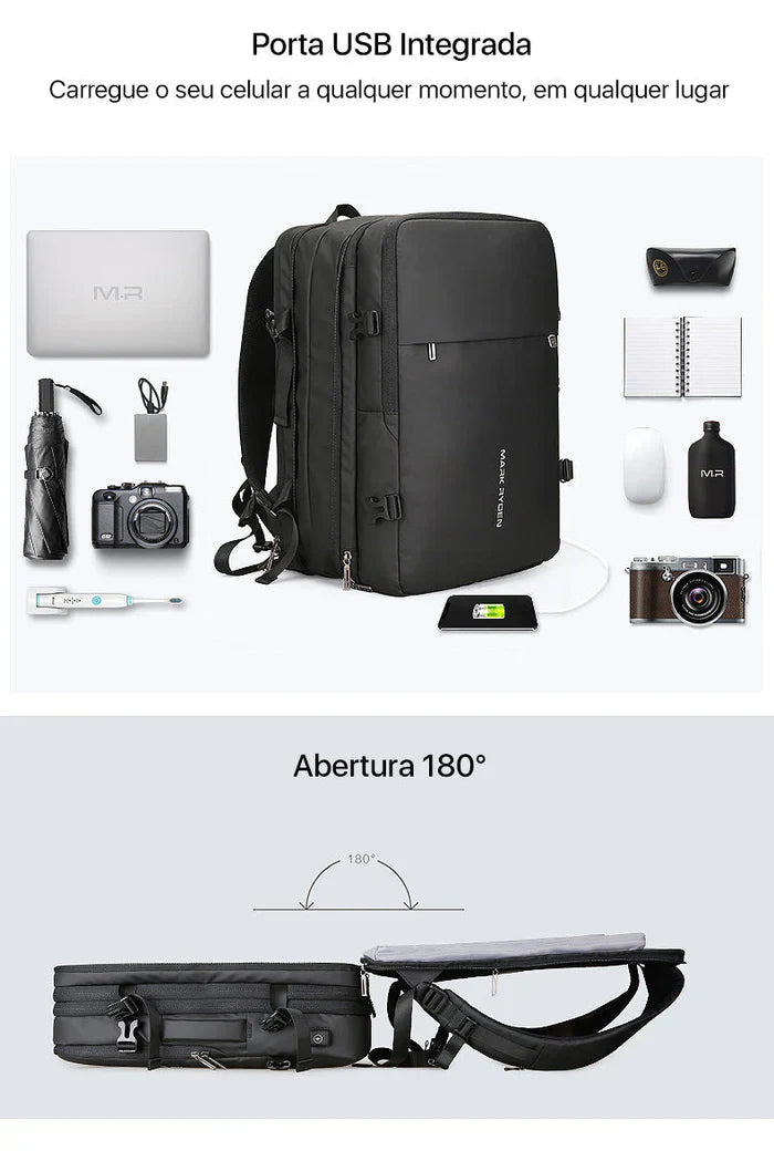 Mochila Executiva Masculina - Bravus