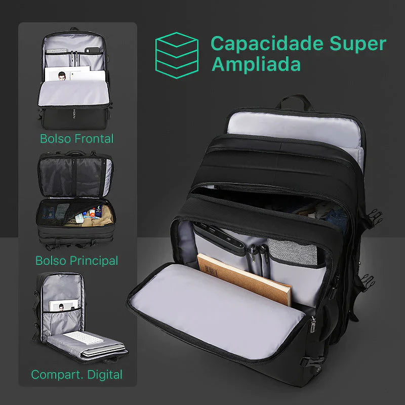 Mochila Executiva Masculina - Bravus
