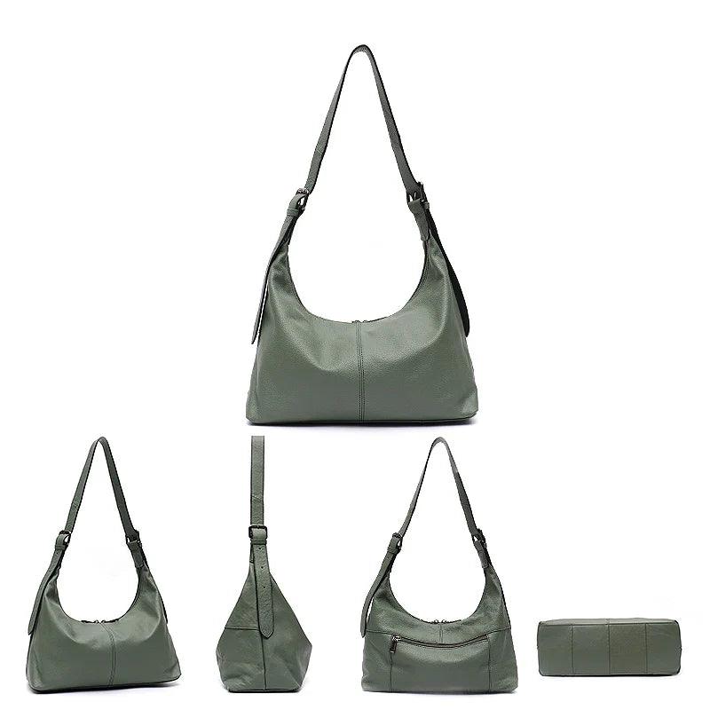Bolsa Feminina de Couro Genuíno Florence