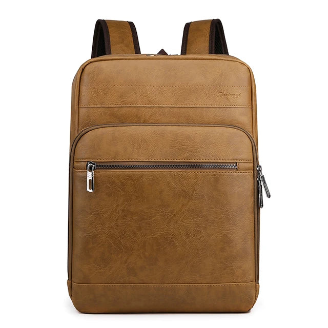 Mochila Masculina de Couro Legítimo - Granite