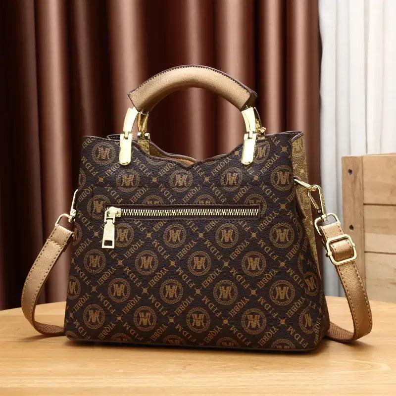 Bolsa de Couro Genuíno Léa