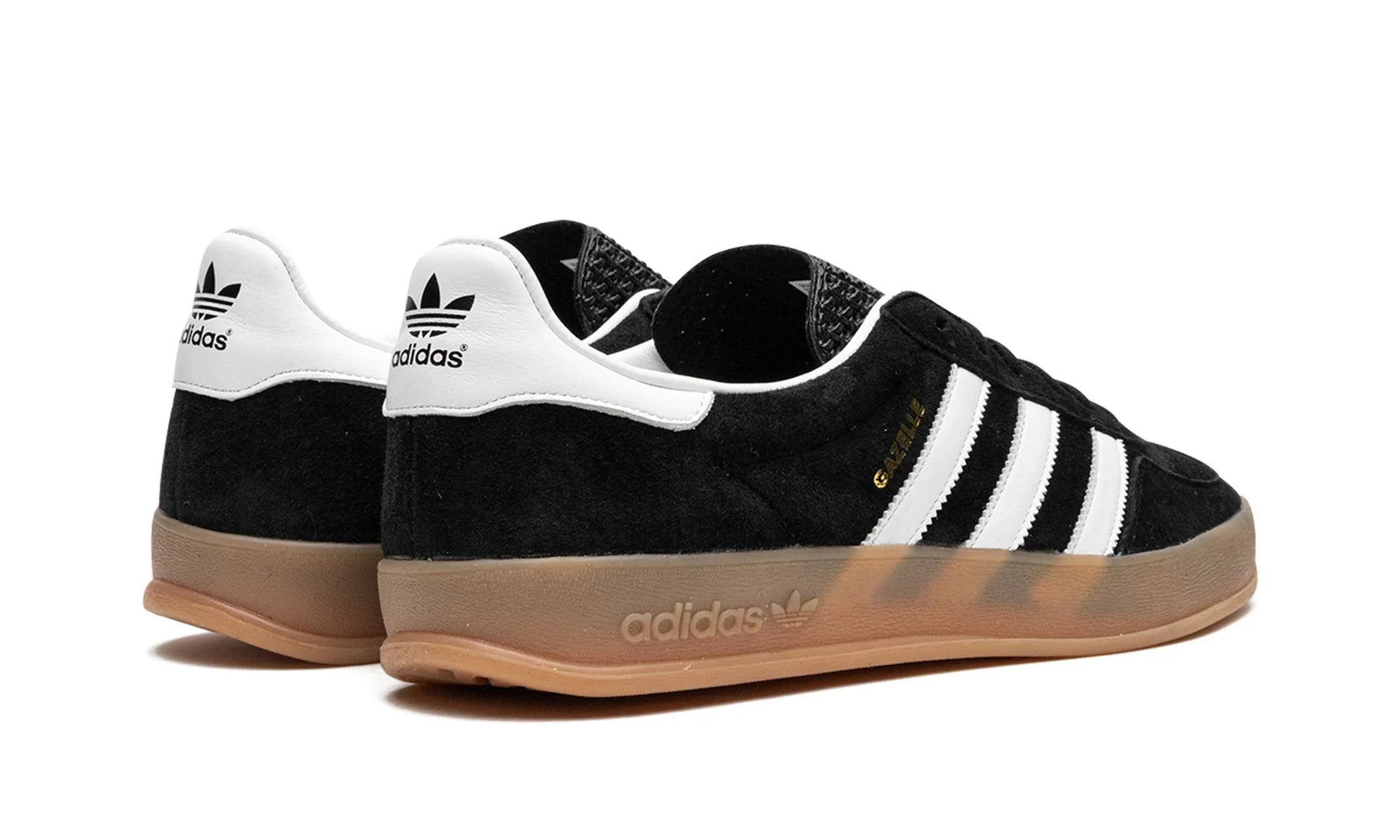 Tênis Adidas Gazelle Indoor Feminino "Black White Gum" Preto / Branco - H06259