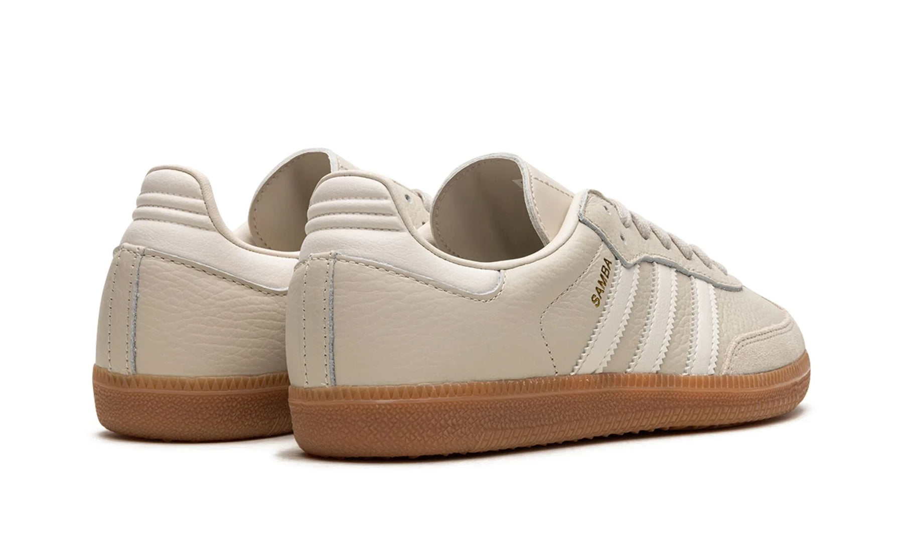 Tênis Adidas Samba OG Feminino "Aluminium" Bege - IE7013