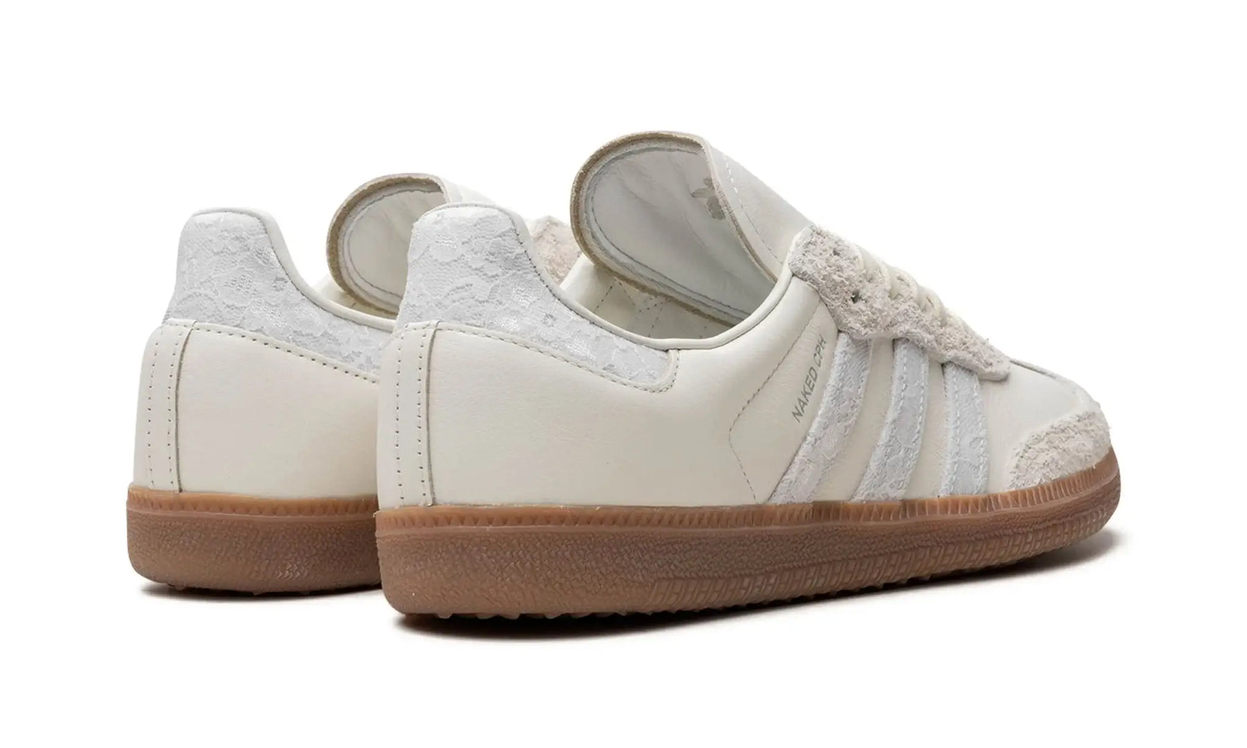 Tênis Adidas Samba OG x NAKED "Copenhagen Lace" Branco - JI3993