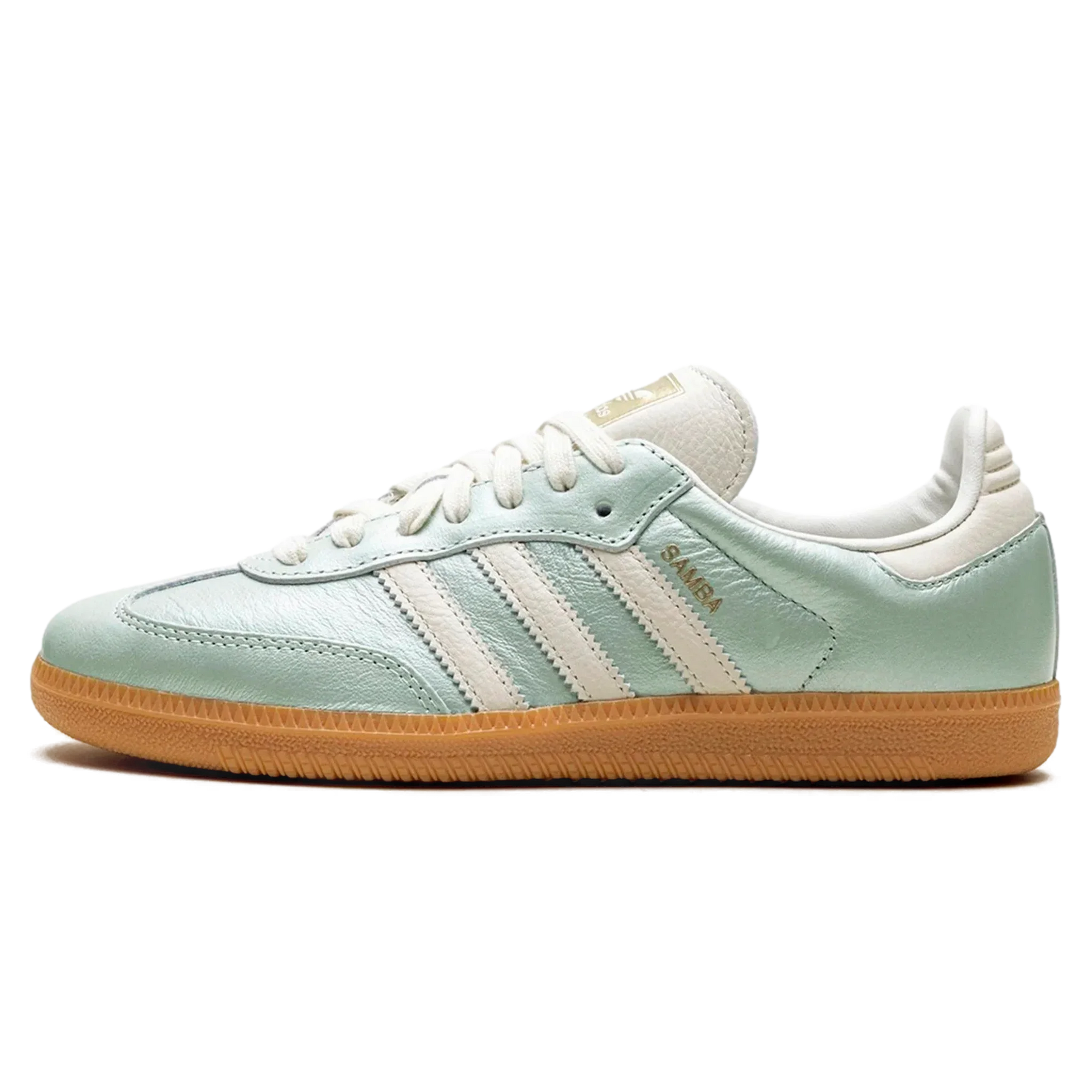Tênis Adidas Samba OG Feminino "Cyber Mettalic" Azul - IG1965