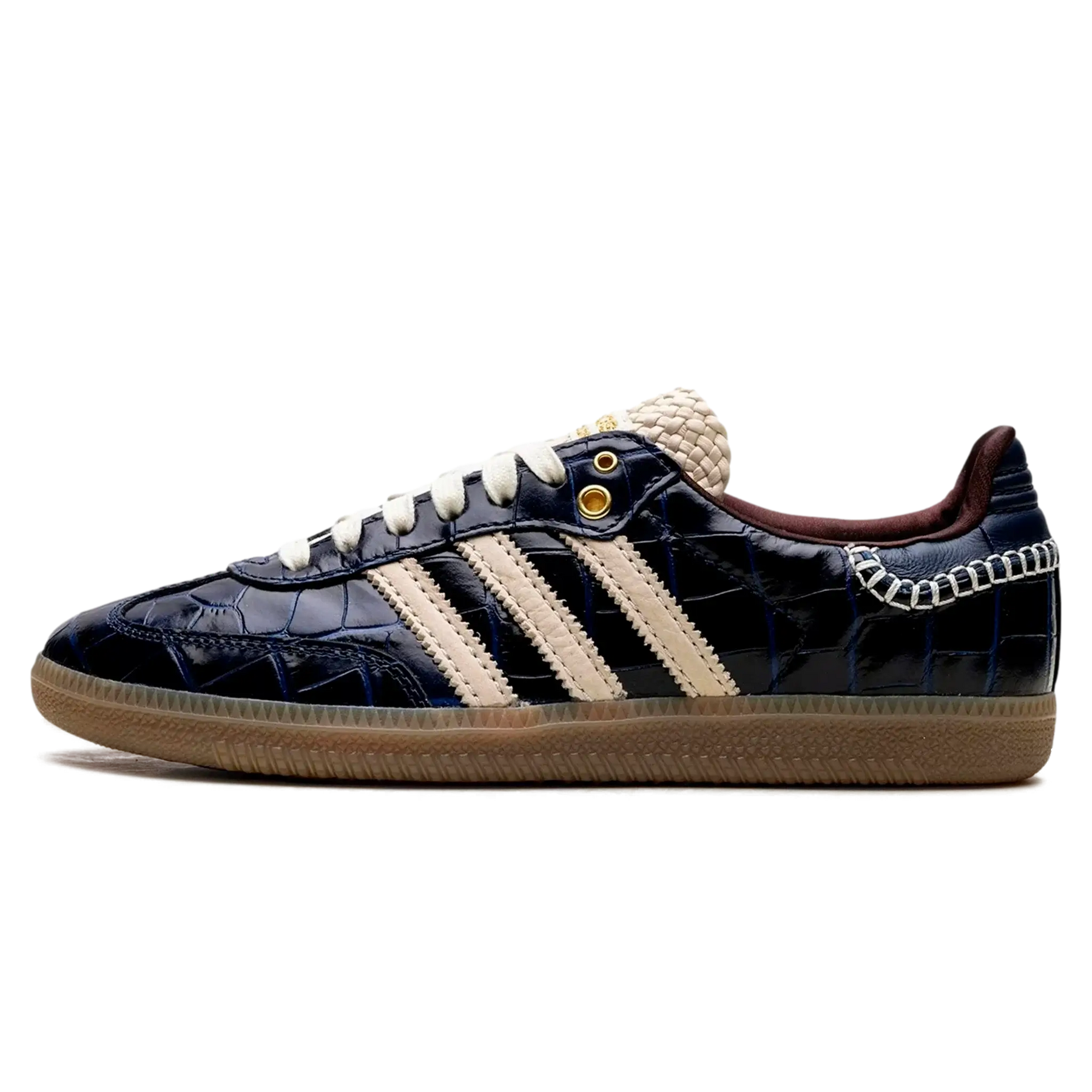 Tênis Adidas Samba x Wales Bonner "Navy Croc" Azul - JH9825
