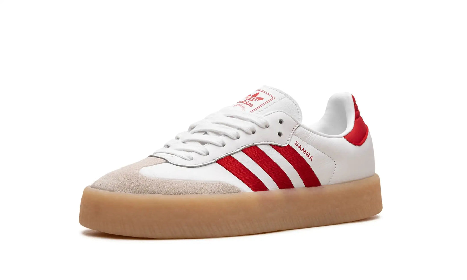 Tênis Adidas Sambae Feminino "Scarlet Red" Branco / Vermelho - ID0438