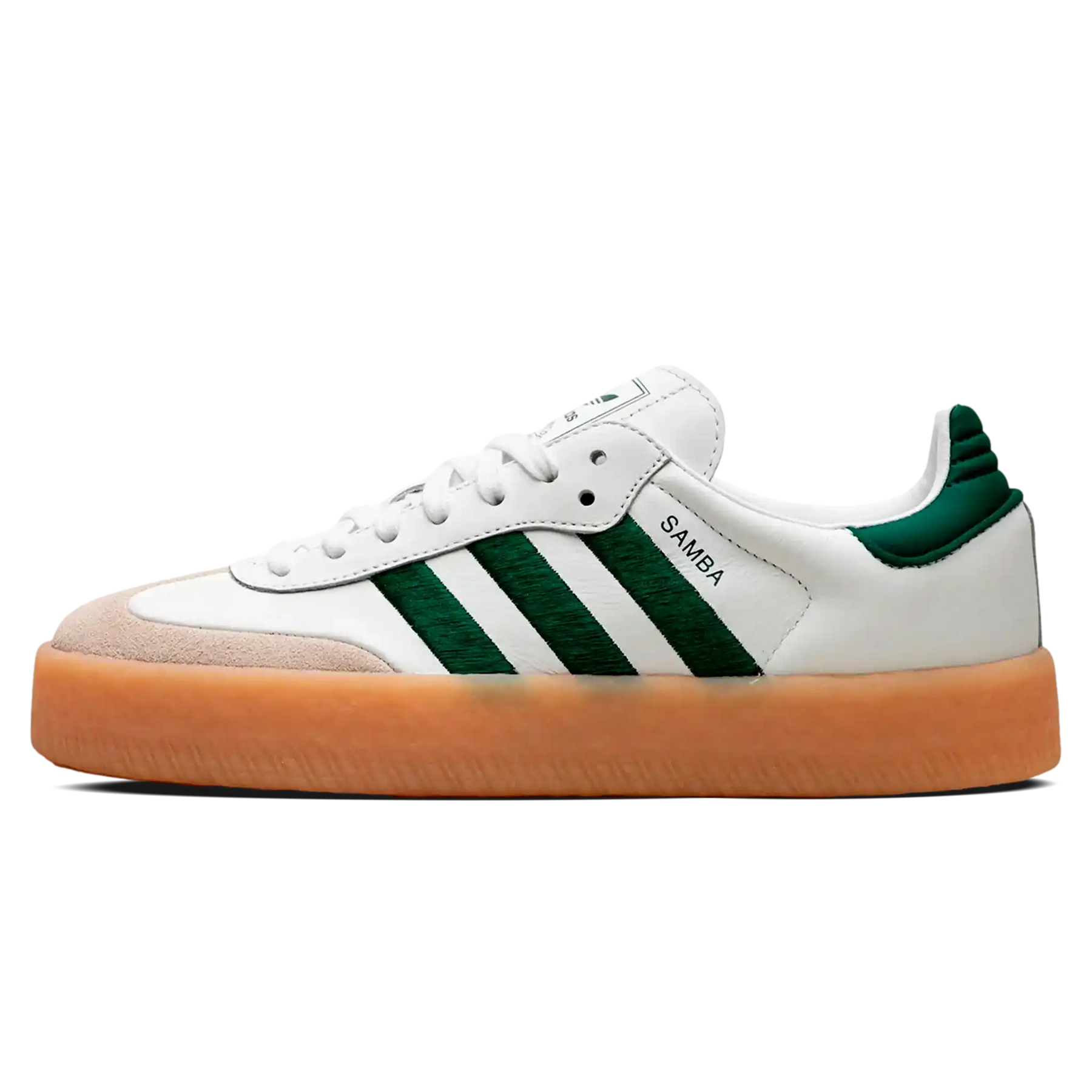 Tênis Adidas Sambae Feminino "White Green" Branco / Verde - ID0440