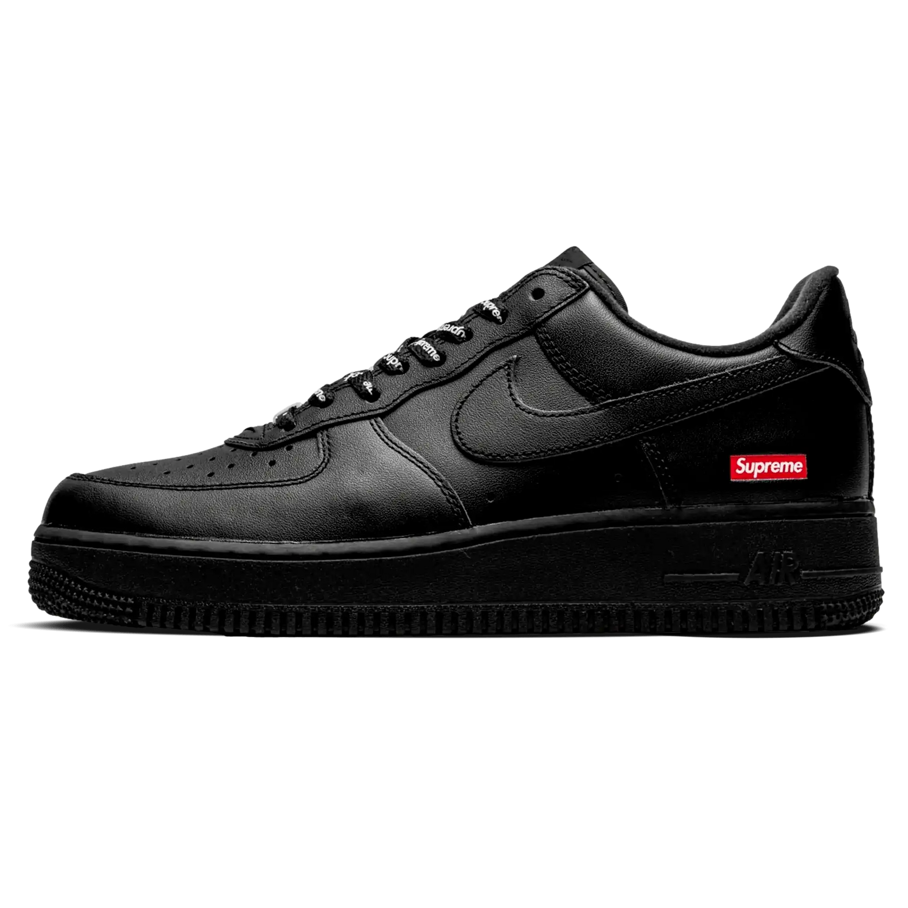 Tênis Air Force 1 x Supreme "Black" Preto - CU9225-001
