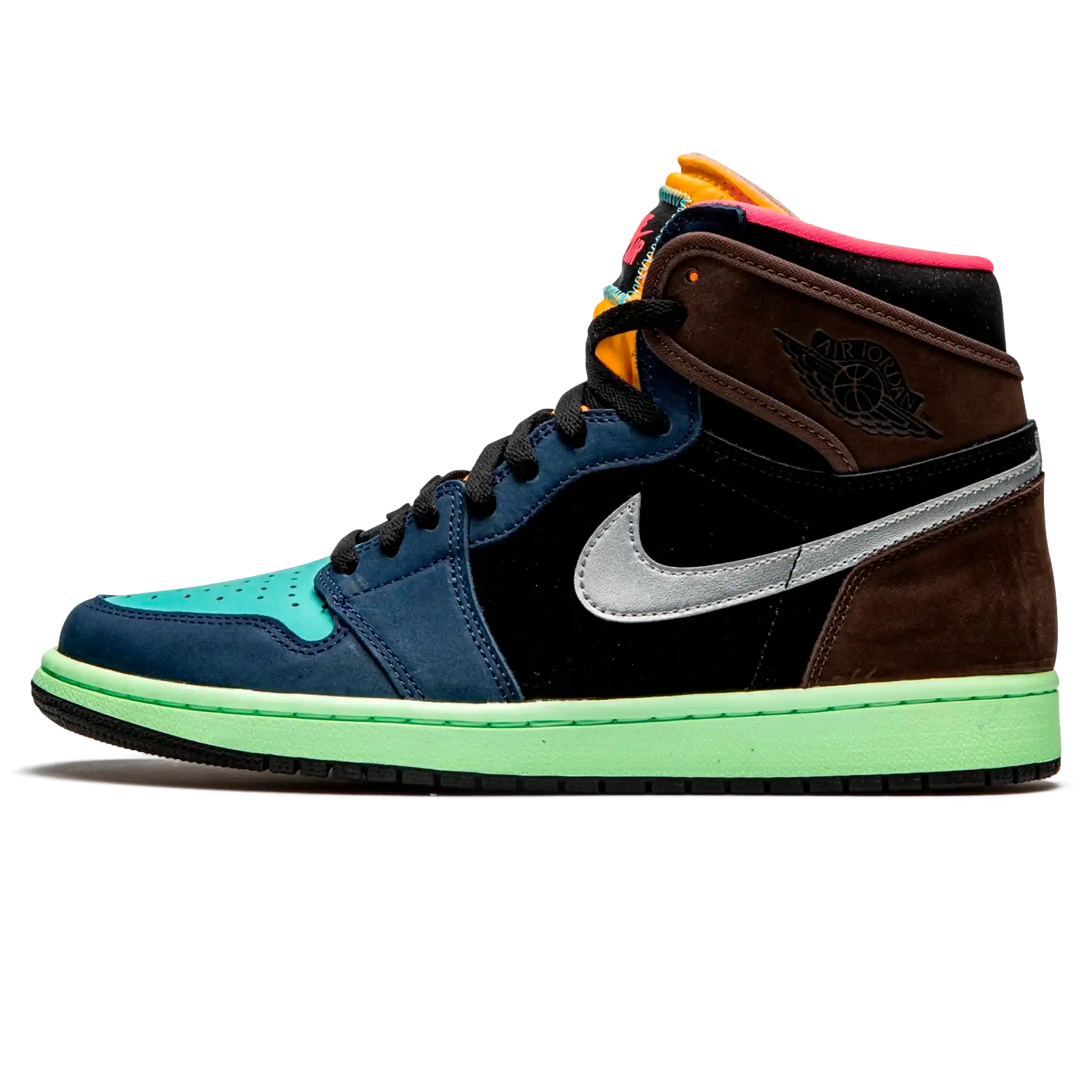Tênis Air Jordan 1 High "Bio Hack" Colorido - 555088-201