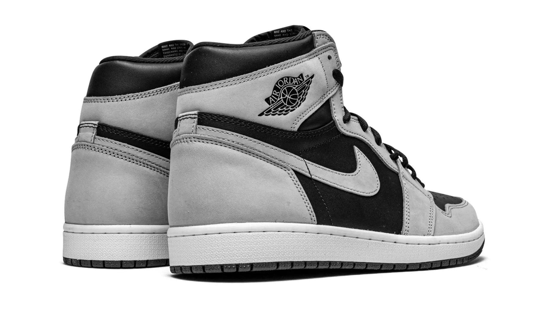 Tênis Air Jordan 1 High "Shadow 2.0" Cinza / Preto - 555088-035