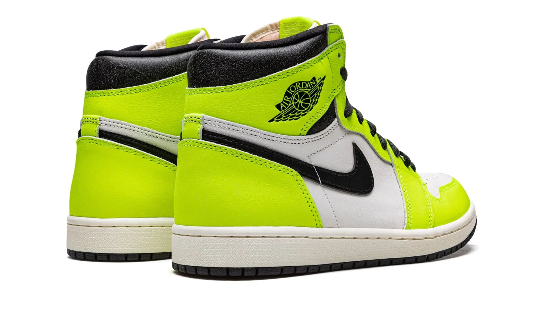 Tênis Air Jordan 1 High "Visionaire Volt" Verde - 555088-702
