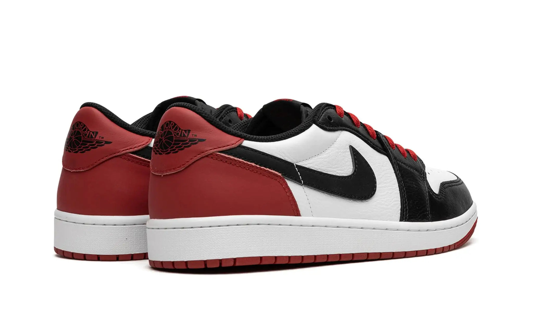 Tênis Air jordan 1 Low "Black Toe" Vermelho / Preto - CZ0790-106