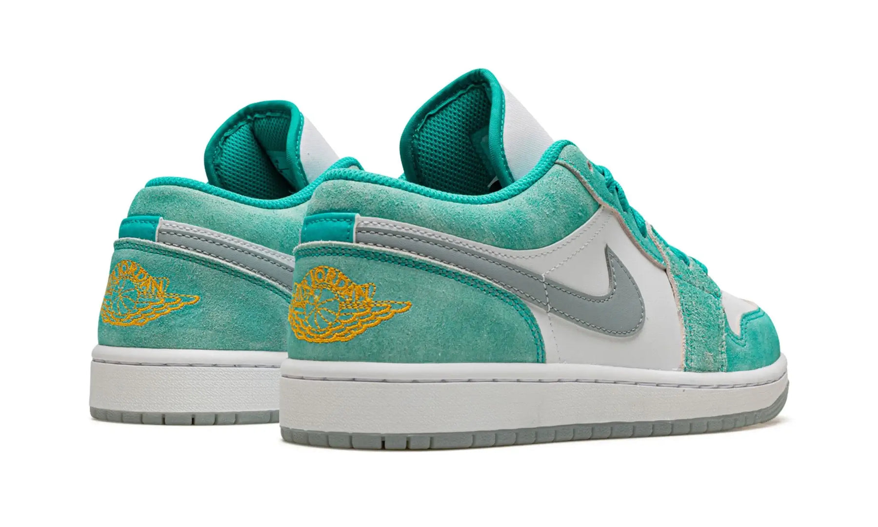 Tênis Air jordan 1 Low Masculino "Emerald Grey" Verde - DN3705-301