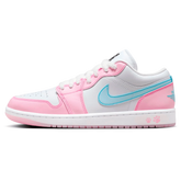 Tênis Air jordan 1 Low Feminino "Paw Print" Rosa - HM3706-141