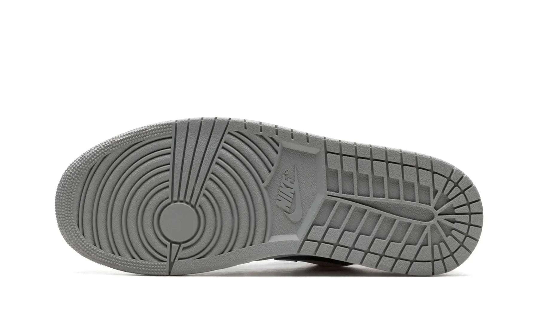 Tênis Air jordan 1 Low Masculino "Shadow Toe" Cinza / Preto - 553558-052