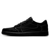 Tênis Air Jordan 1 Low x Travis Scott "Black Phantom" - DM7866-001
