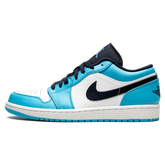 Tênis Air jordan 1 Low "UNC 2021" Azul - 553558-144