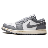 Tênis Air jordan 1 Low Masculino "Vintage Grey" Cinza / Branco - 553558-053