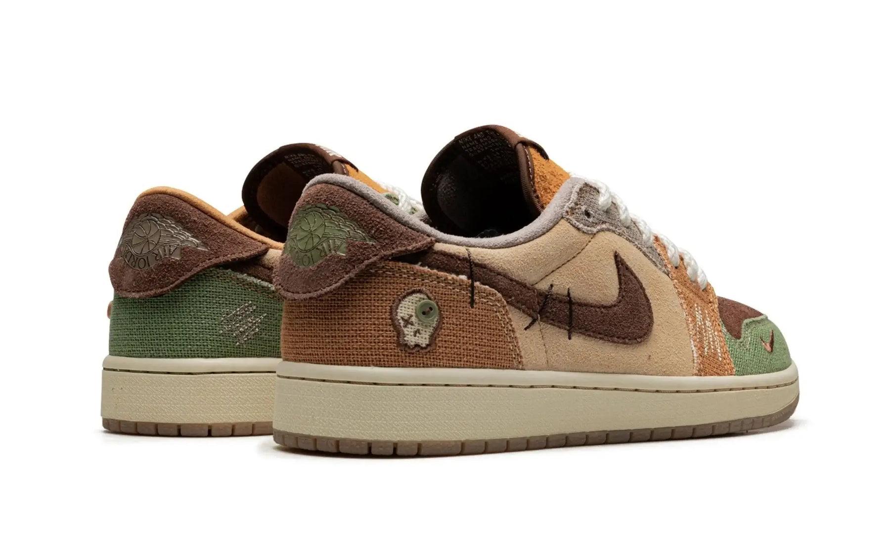 Tênis Air jordan 1 Low Masculino "Voodoo" Marrom / Bege - DZ7292-200