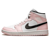 Tênis Air Jordan 1 Mid Feminino "Barely Pink" Rosa - BQ6472-500
