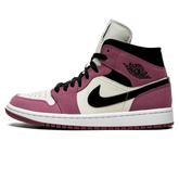 Tênis Air Jordan 1 Mid Feminino "Berry Pink" Rosa - DC7267-500