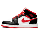 Tênis Air Jordan 1 Mid "Black Gym Red" Vermelho - 554724-122