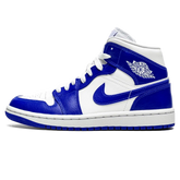 Tênis Air Jordan 1 Mid Feminino "Kentucky" Azul - BQ6472-104