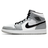 Tênis Air Jordan 1 Mid "Smoke Grey" - 554724-092