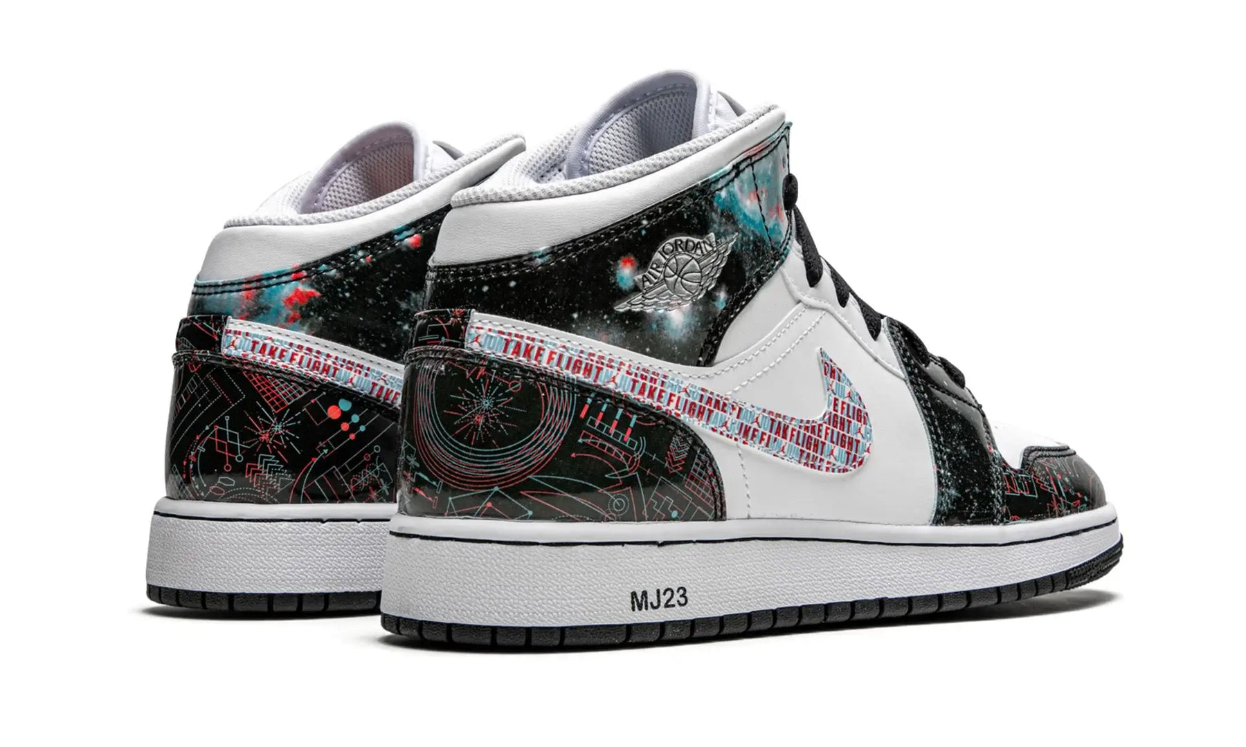 Tênis Air Jordan 1 Mid "Take Flight" Azul - BQ6931-114