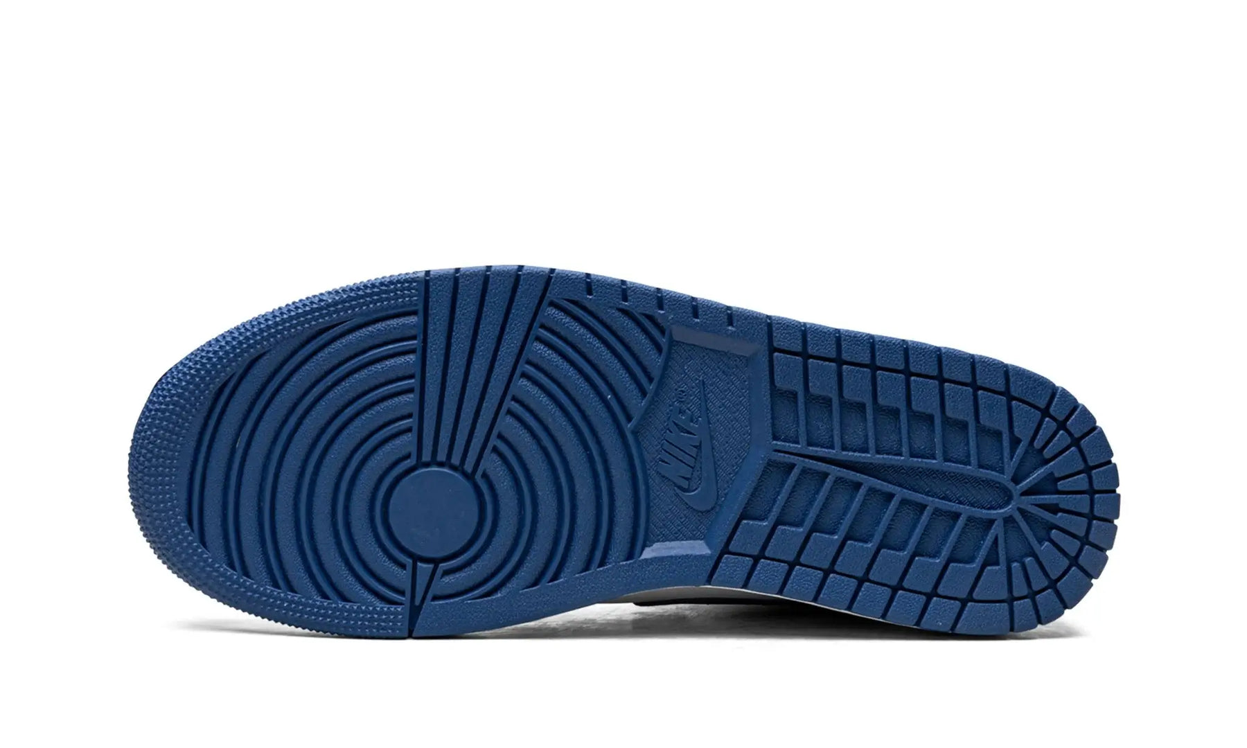 Tênis Air Jordan 1 Mid Masculino "True Blue" Cinza / Azul - DQ8426-014