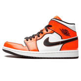 Tênis Air Jordan 1 Mid Feminino "Turf Orange" Laranja - BQ6931-802