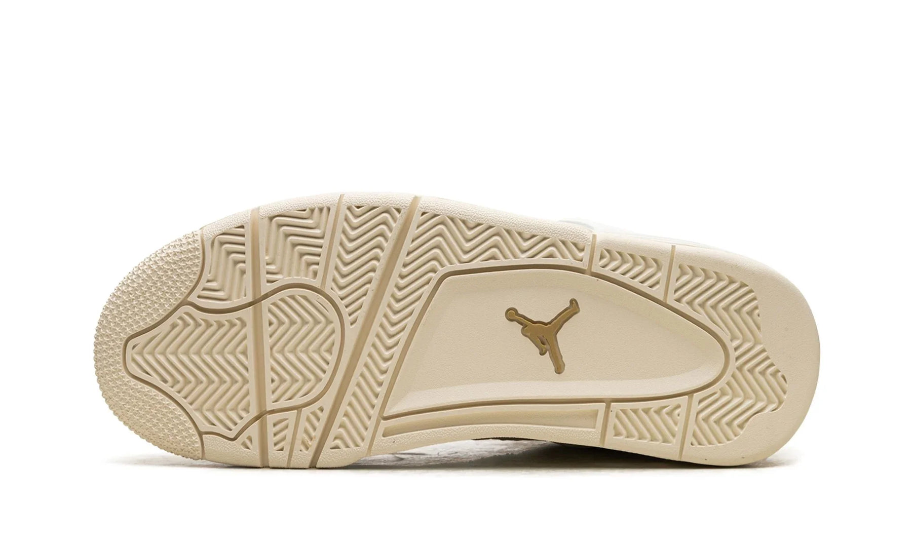 Tênis Air Jordan 4 "Metallic Gold" Branco / Dourado - AQ9129-170