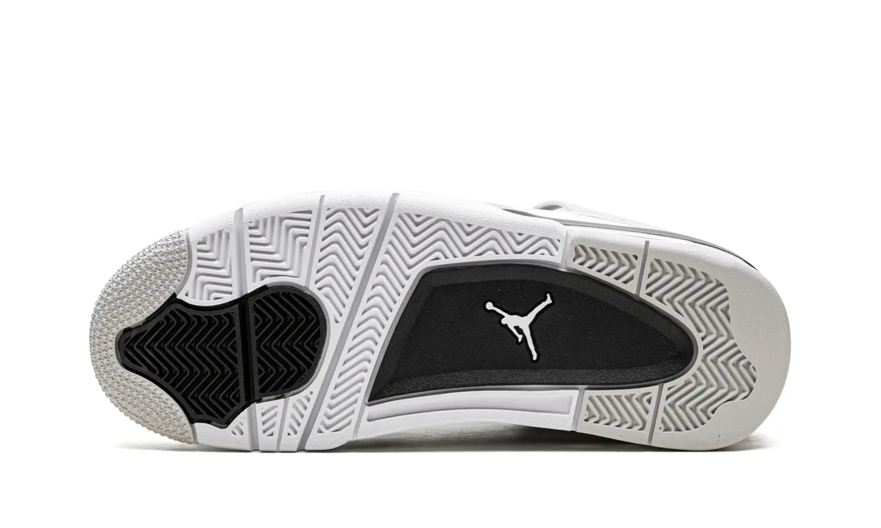 Tênis Air jordan 4 "Military Black" Branco / Preto - DH6927-111