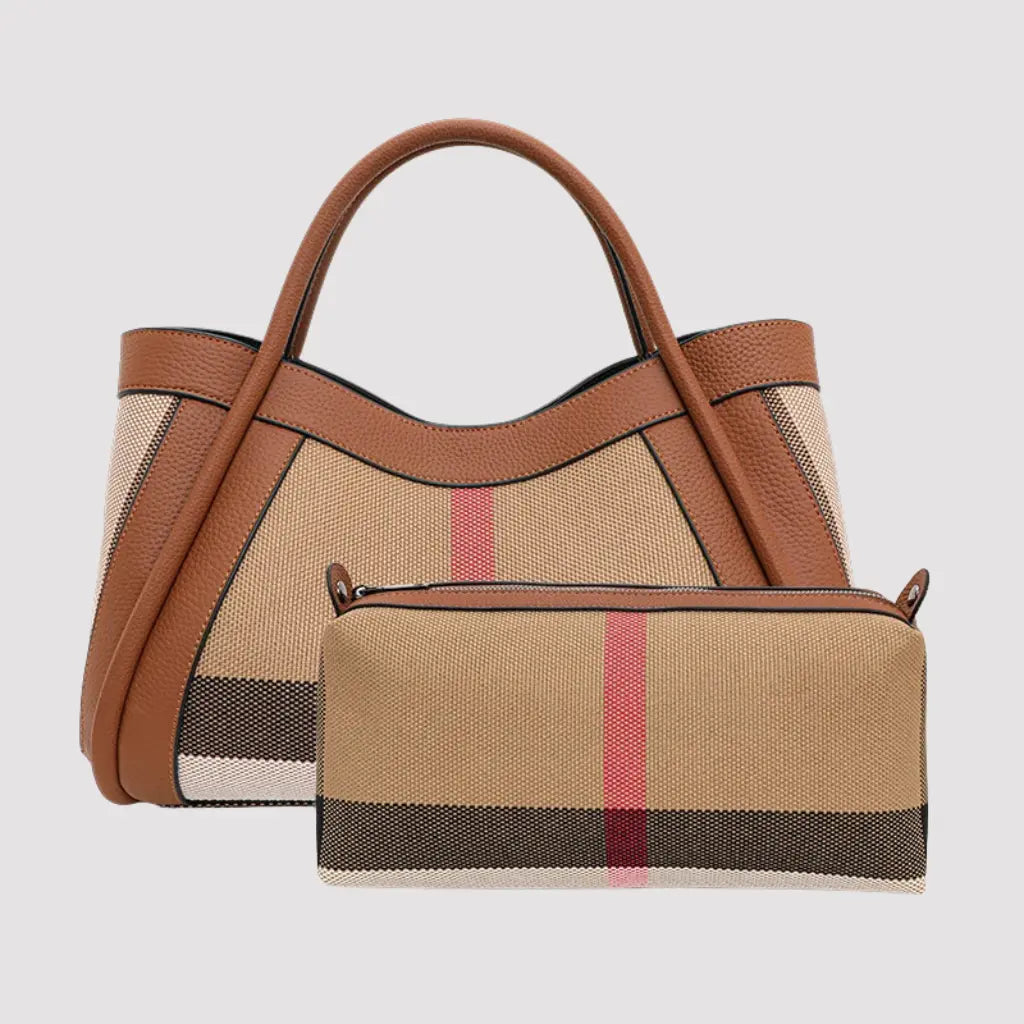 Bolsa de Luxo Céleste – Modelo Tote em Couro Genuíno