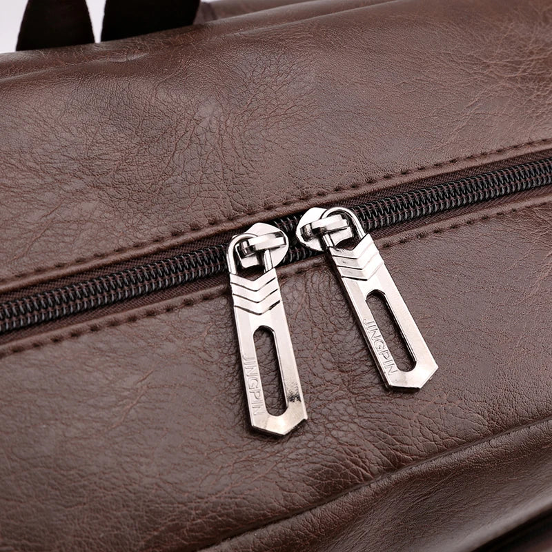 Mochila Masculina de Couro One