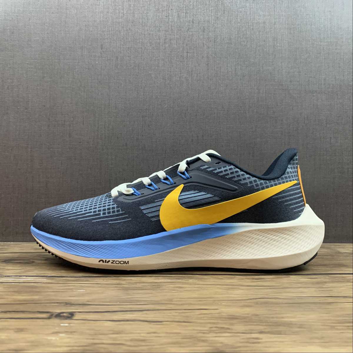 Nike Air Zoom Pegasus 39 - Cinza/Azul/Amarelo