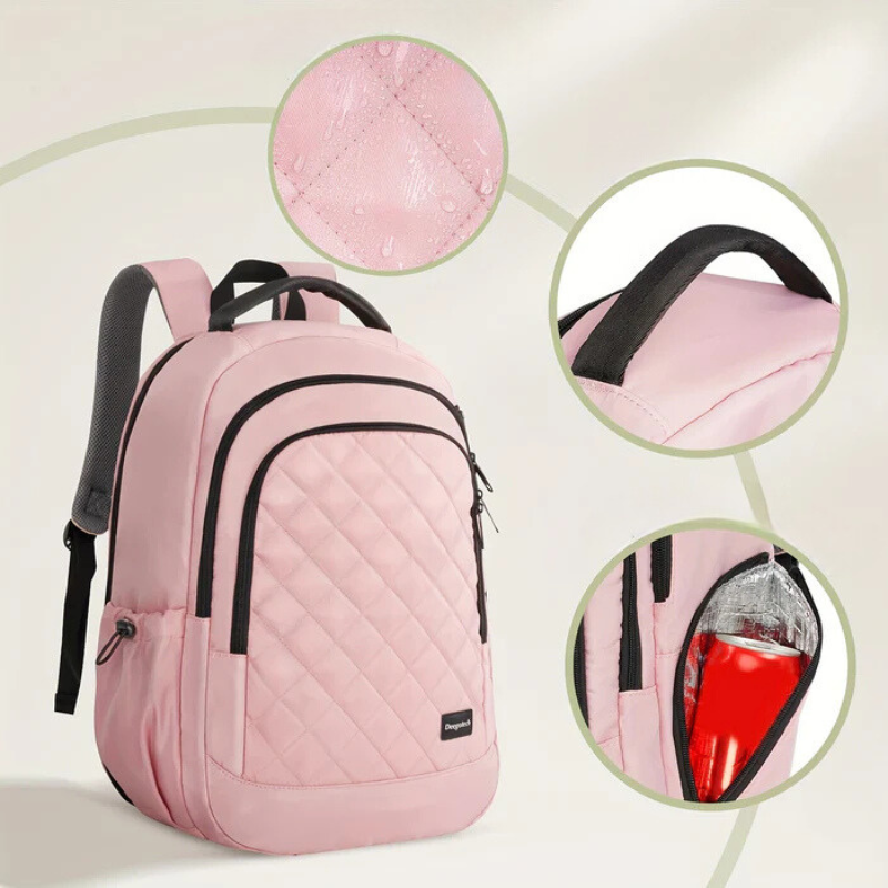 Mochila Feminina Impermeável - Notebook 17"