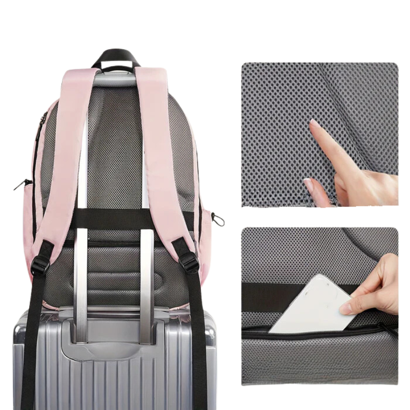 Mochila Feminina Impermeável - Notebook 17"