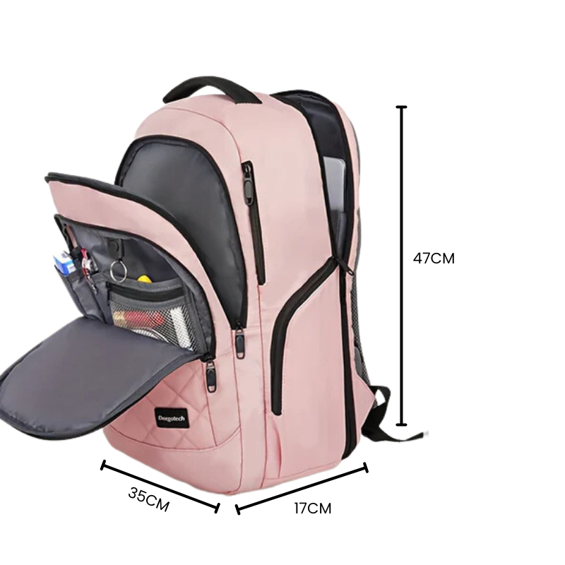 Mochila Feminina Impermeável - Notebook 17"