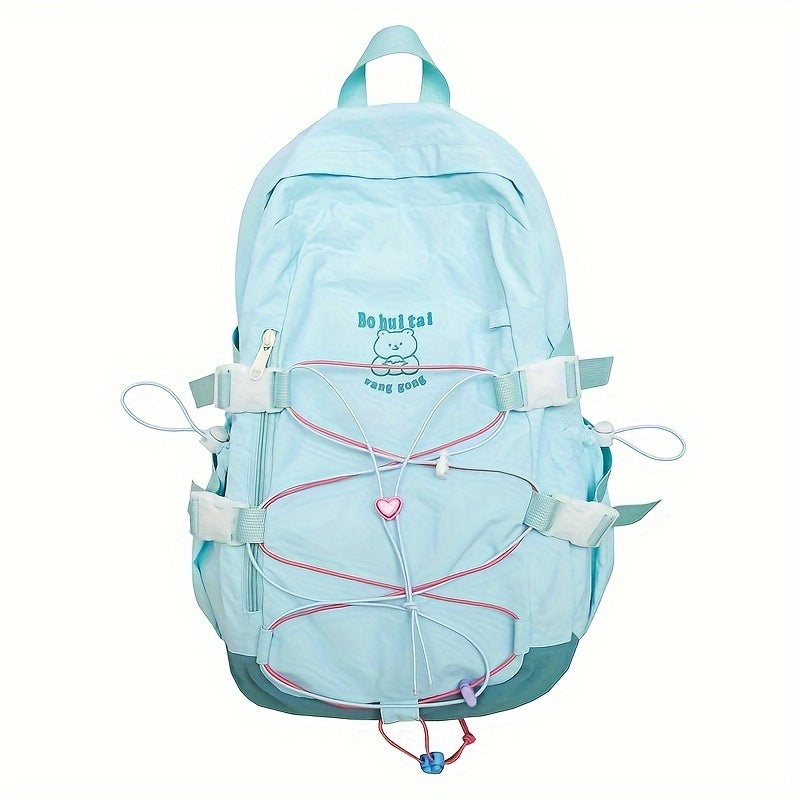 Mochila Escolar Feminina Ursinho