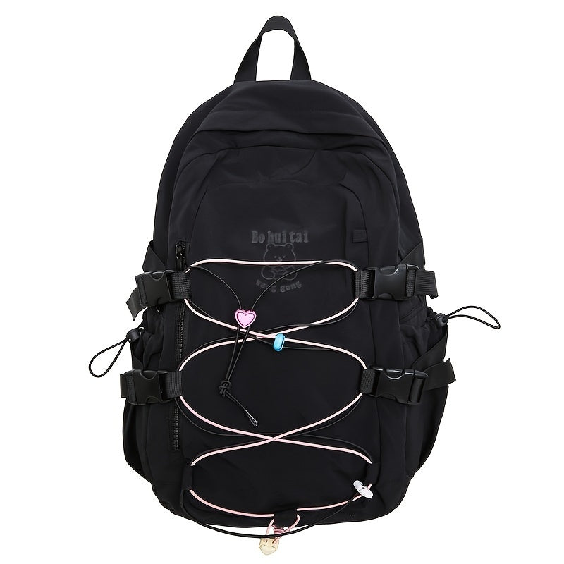Mochila Escolar Feminina Ursinho