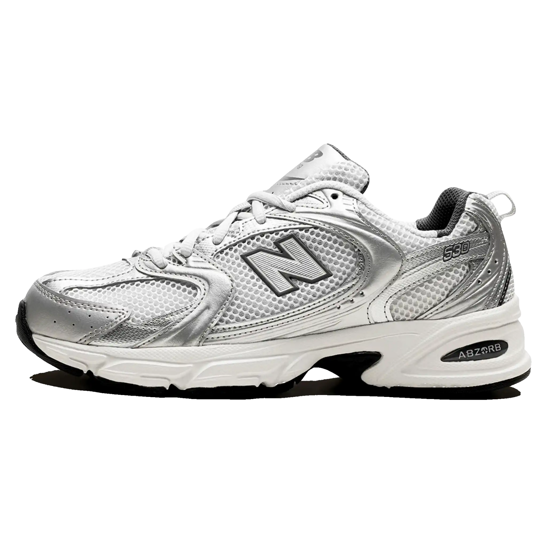 Tênis New Balance 530 "Grey Matter Silver Metallic" Prata - MR530LG