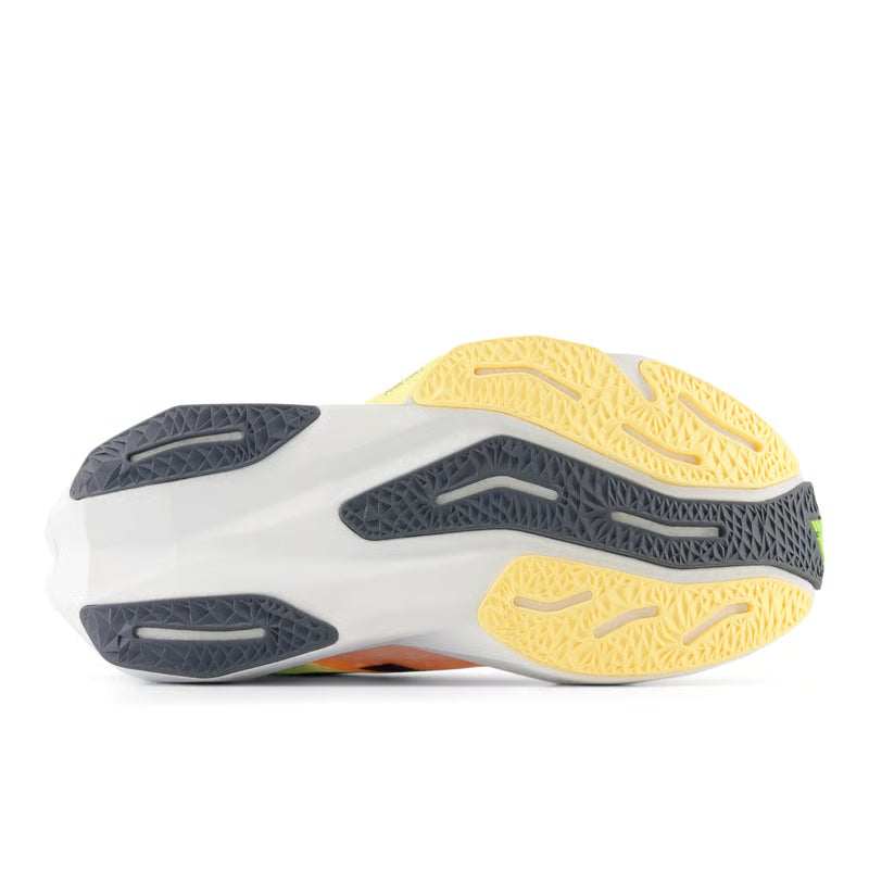 New Balance FuelCell Rebel V4 'Bleached Lime Glo & Hot Mango' Verde/Laranja - WFCXLA4