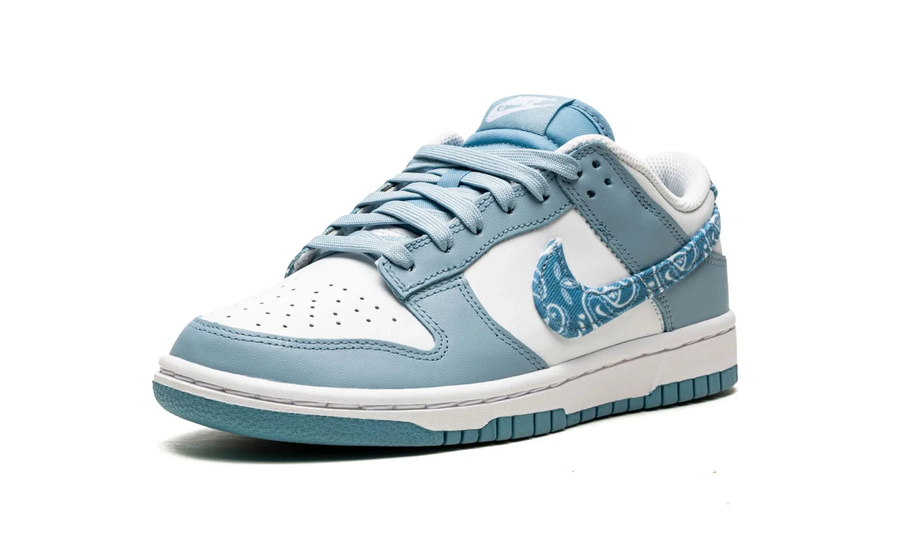 Tênis Nike Dunk Low Feminino "Blue Paisley" Azul / Branco - DH4401-101