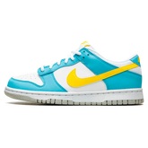 Tênis Nike Dunk Low Feminino "Homer Simpson" Azul / Amarelo - DX3382-400