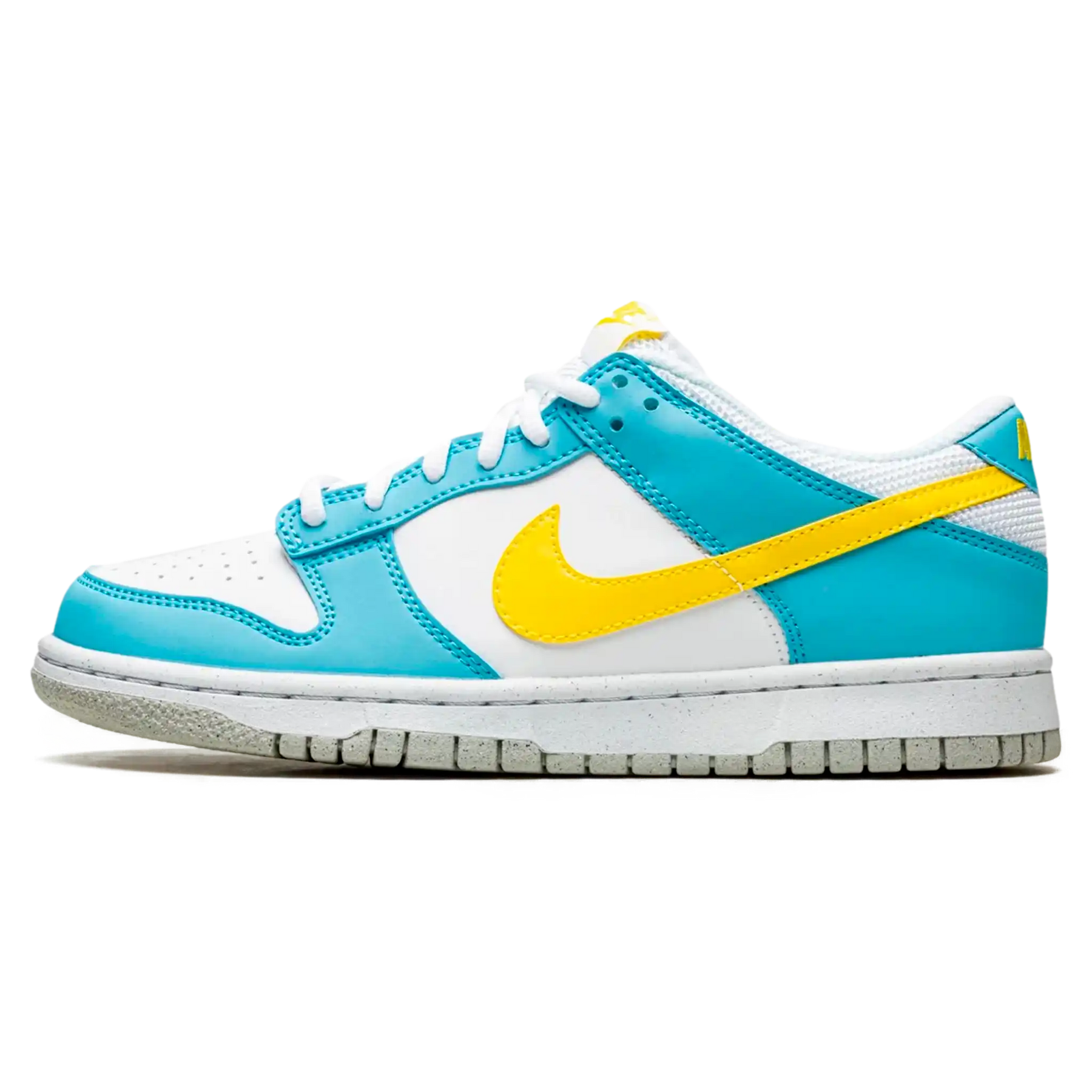 Tênis Nike Dunk Low Feminino "Homer Simpson" Azul / Amarelo - DX3382-400