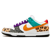 Tênis Nike Dunk Low Feminino "Animal Print" Colorido - DN3866-100