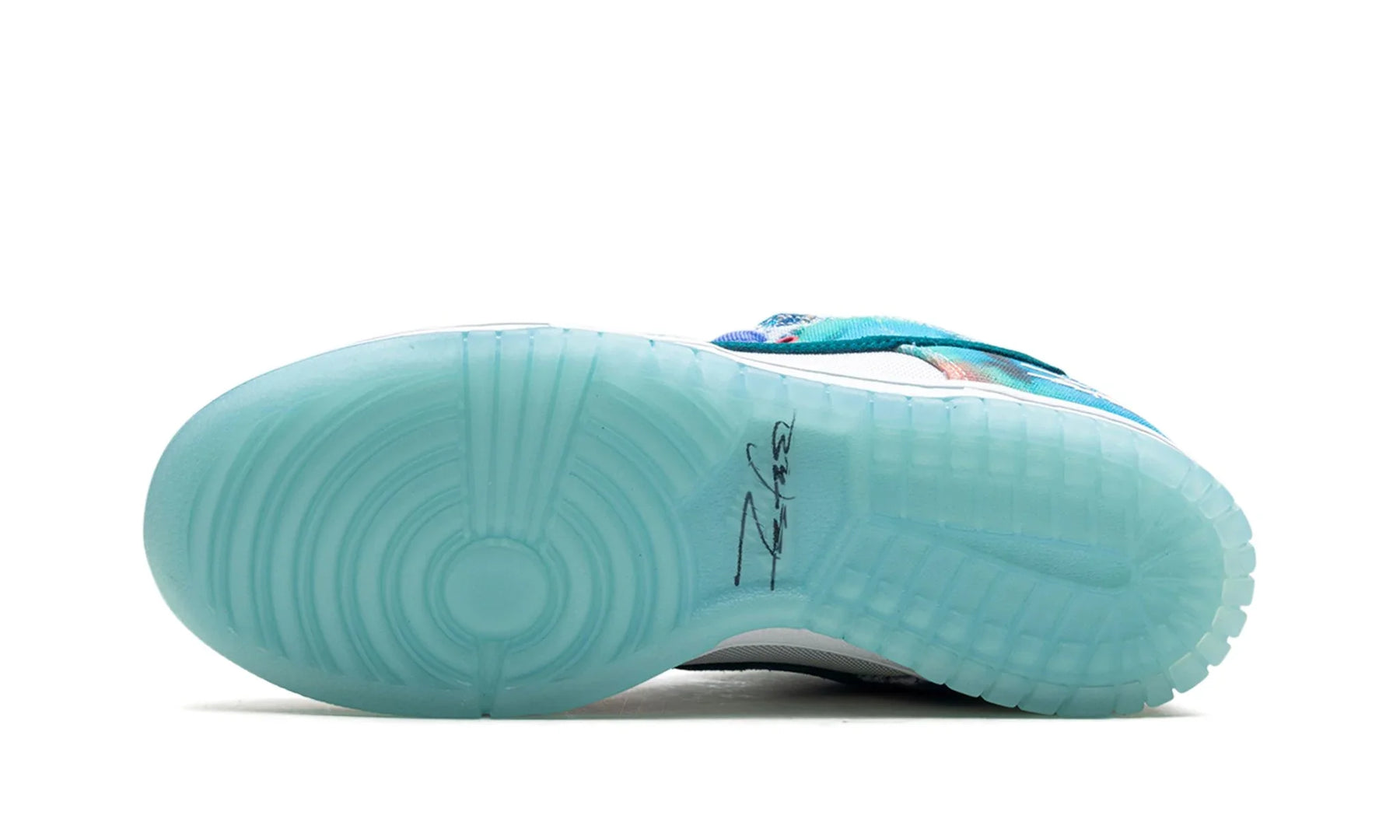 Tênis Nike Dunk Low SB x Futura "Bleached Aqua" Azul - HF6061-400